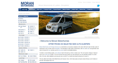 Desktop Screenshot of moranmotorhomes.com